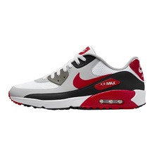 Nike Air Max 90G Unisex Golfschuhe, weiss/rot