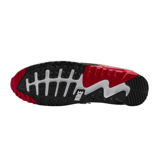 Nike Air Max 90G Unisex Golfschuhe, weiss/rot