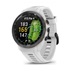 Garmin Approach S70 42mm GPS-Uhr, schwarze Keramiklünette / weißes Silikonarmband