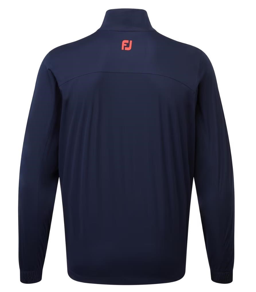 Veste FootJoy Hydroknit Demi-zip Homme L - Rouge/Bleu - Imperméable Golf