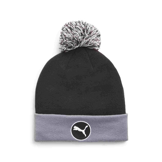 Puma WRMLBL Removable Pom Herren Wintermütze, schwarz
