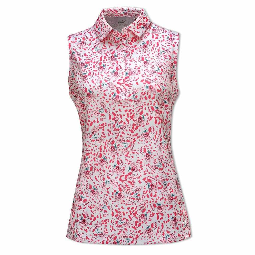 Puma Mattr Mariposa Damen Poloshirt, rosa