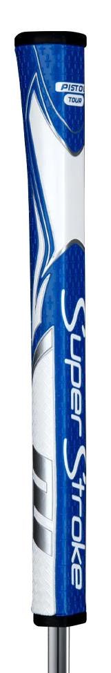 SuperStroke Zenergy Pistol GT Tour Putter Griff, blau/weiss