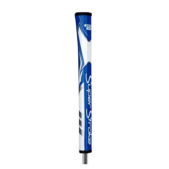 SuperStroke Zenergy Pistol GT Tour Putter Griff, blau/weiss