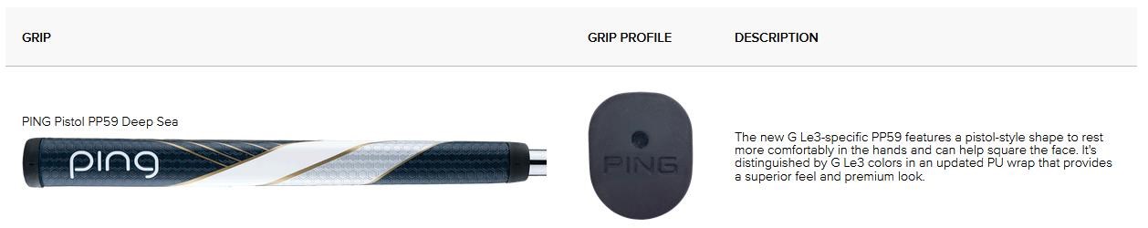 Ping G Le3 Louise Damen Putter