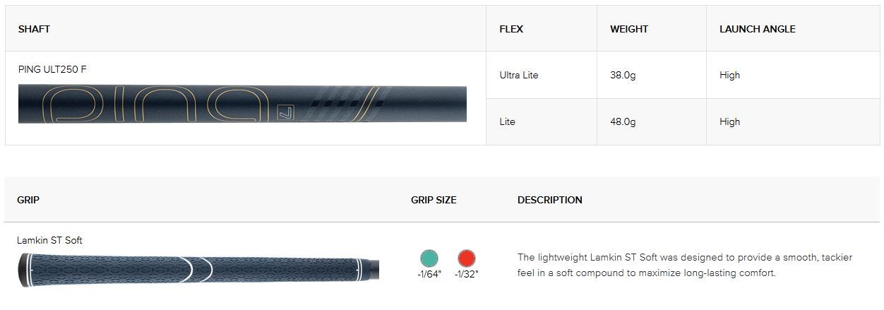 Ping G Le3 Damen Fairwayholz