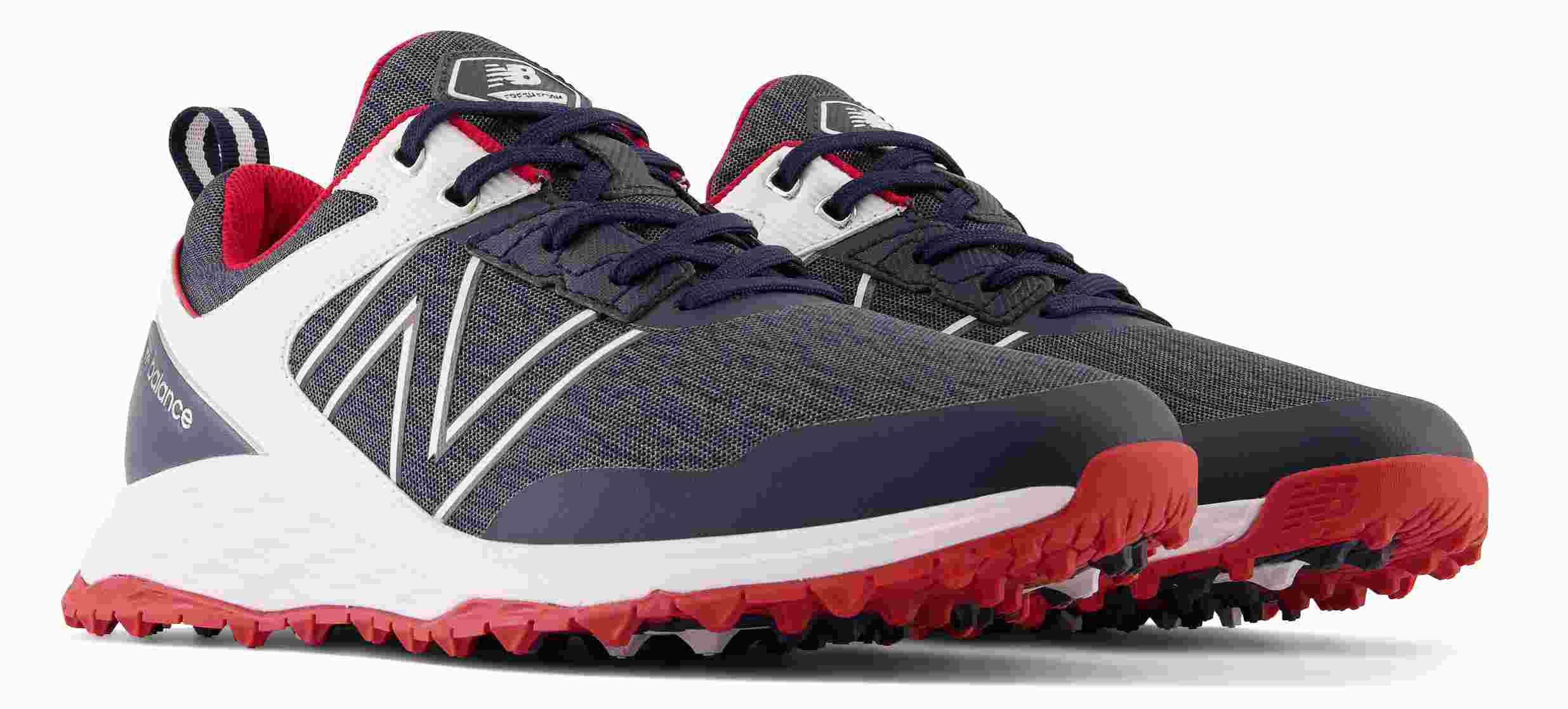 New Balance Herren Golfschuhe, dunkelblau/rot
