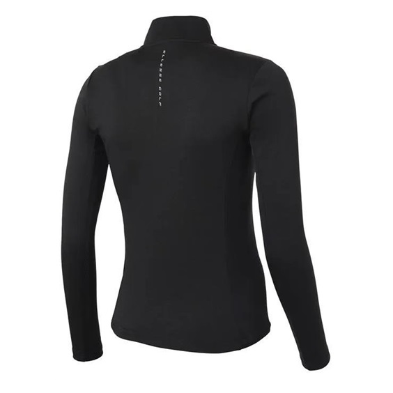 Ellesse Telero 1/2 Zip Damen Top, schwarz