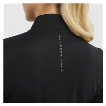 Ellesse Telero 1/2 Zip Damen Top, schwarz