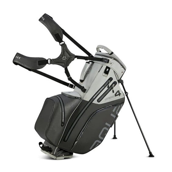 Big Max Aqua Hybrid 4 Standbag, grau/schwarz