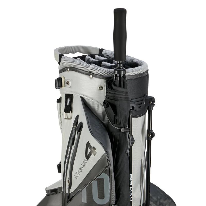Big Max Aqua Hybrid 4 Standbag, grau/schwarz