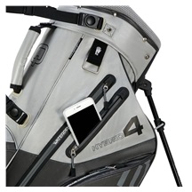 Big Max Aqua Hybrid 4 Standbag, grau/schwarz