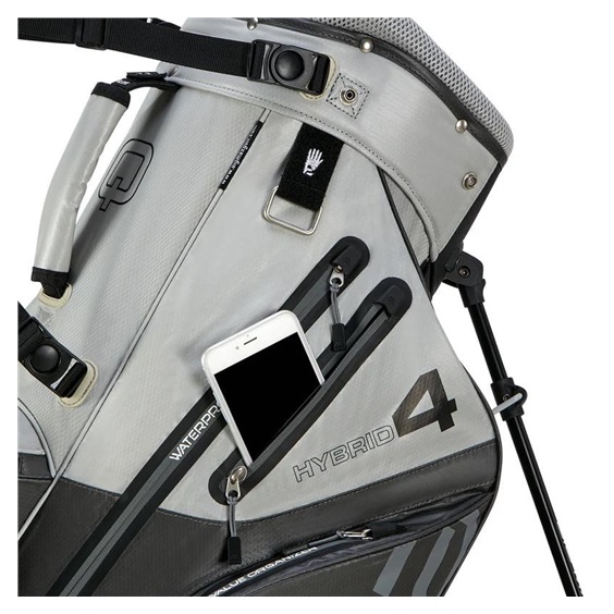 Big Max Aqua Hybrid 4 Standbag, grau/schwarz
