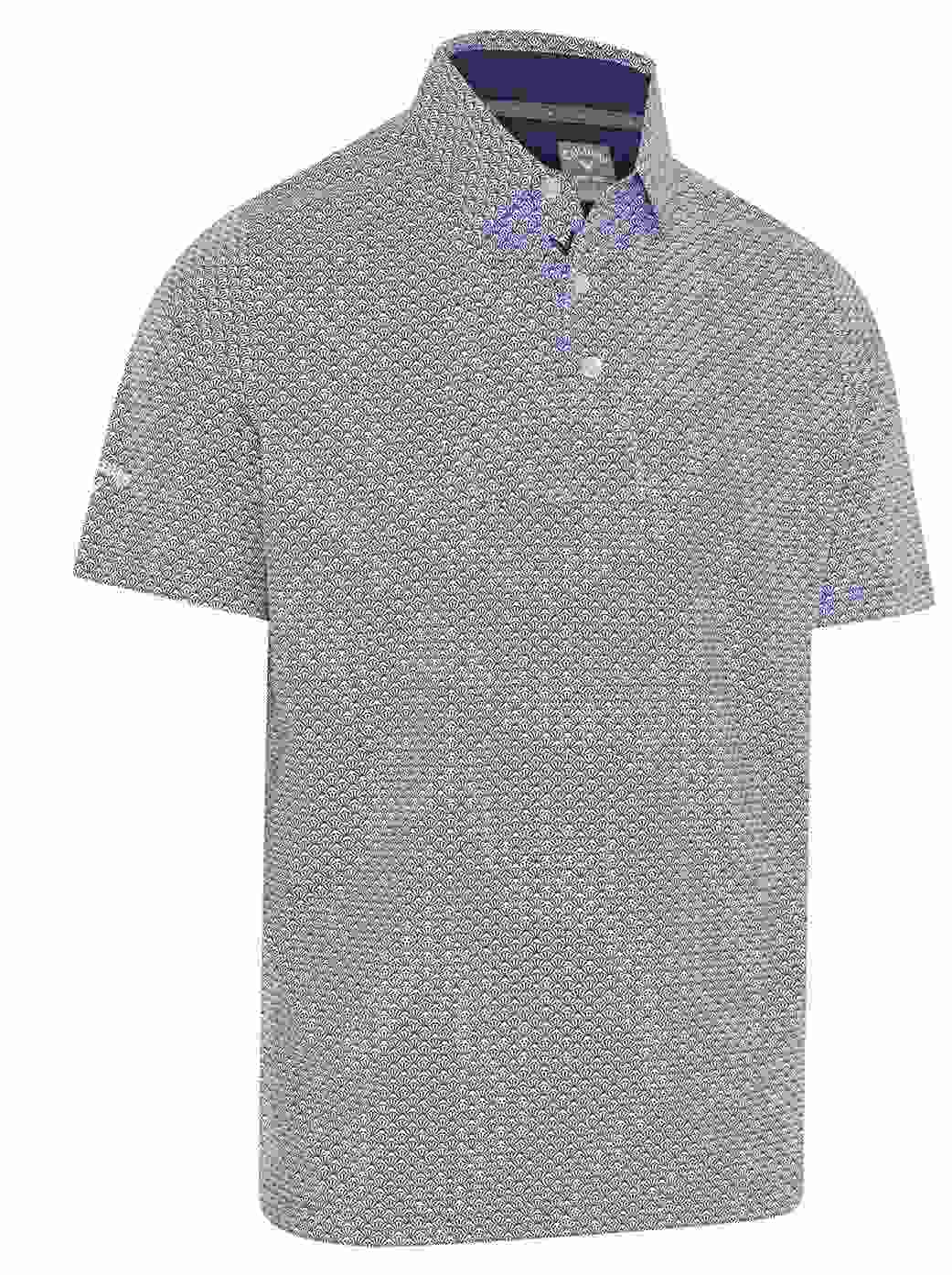 Callaway All Over Trademark Herre Poloshirt, dunkelblau