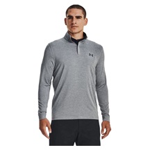 Under Armour Playoff 1/4 Zip Herren Sweatshirt, grau