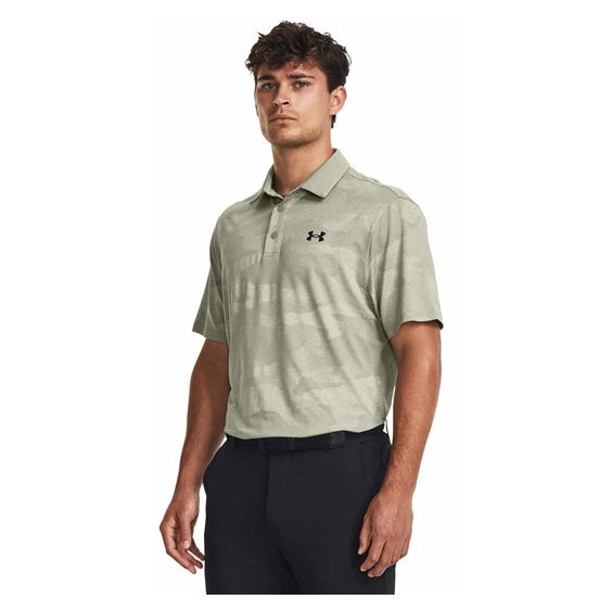 Under Armour Playoff 3.0 Jacquard Herren Poloshirt, grove green