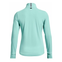Under Armour Playoff 1/4 Zip Damen Sweatshirt, neo turquoise