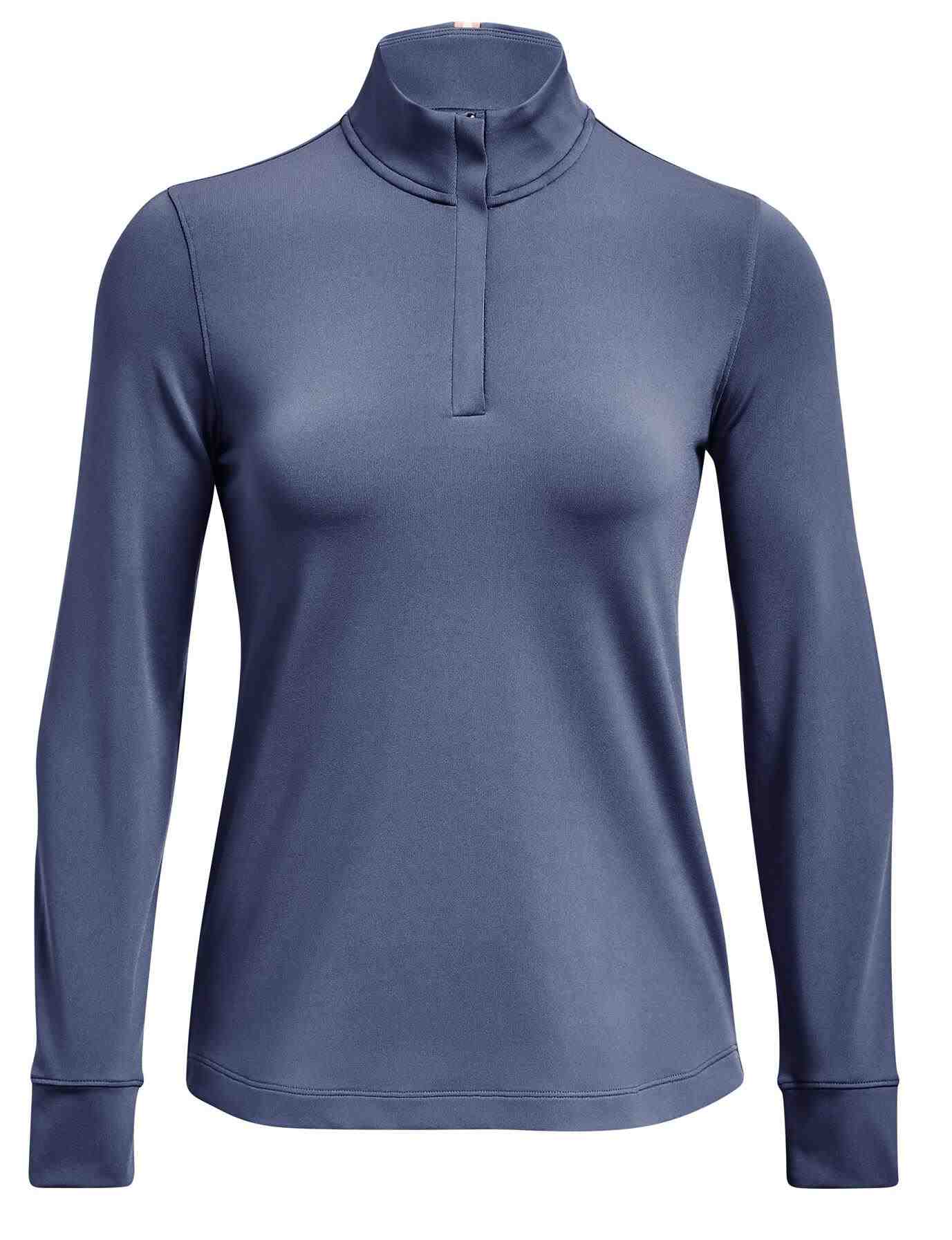 Under Armour Playoff 1/4 Zip Damen Sweatshirt, hushed blue