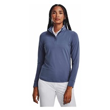 Under Armour Playoff 1/4 Zip Damen Sweatshirt, hushed blue