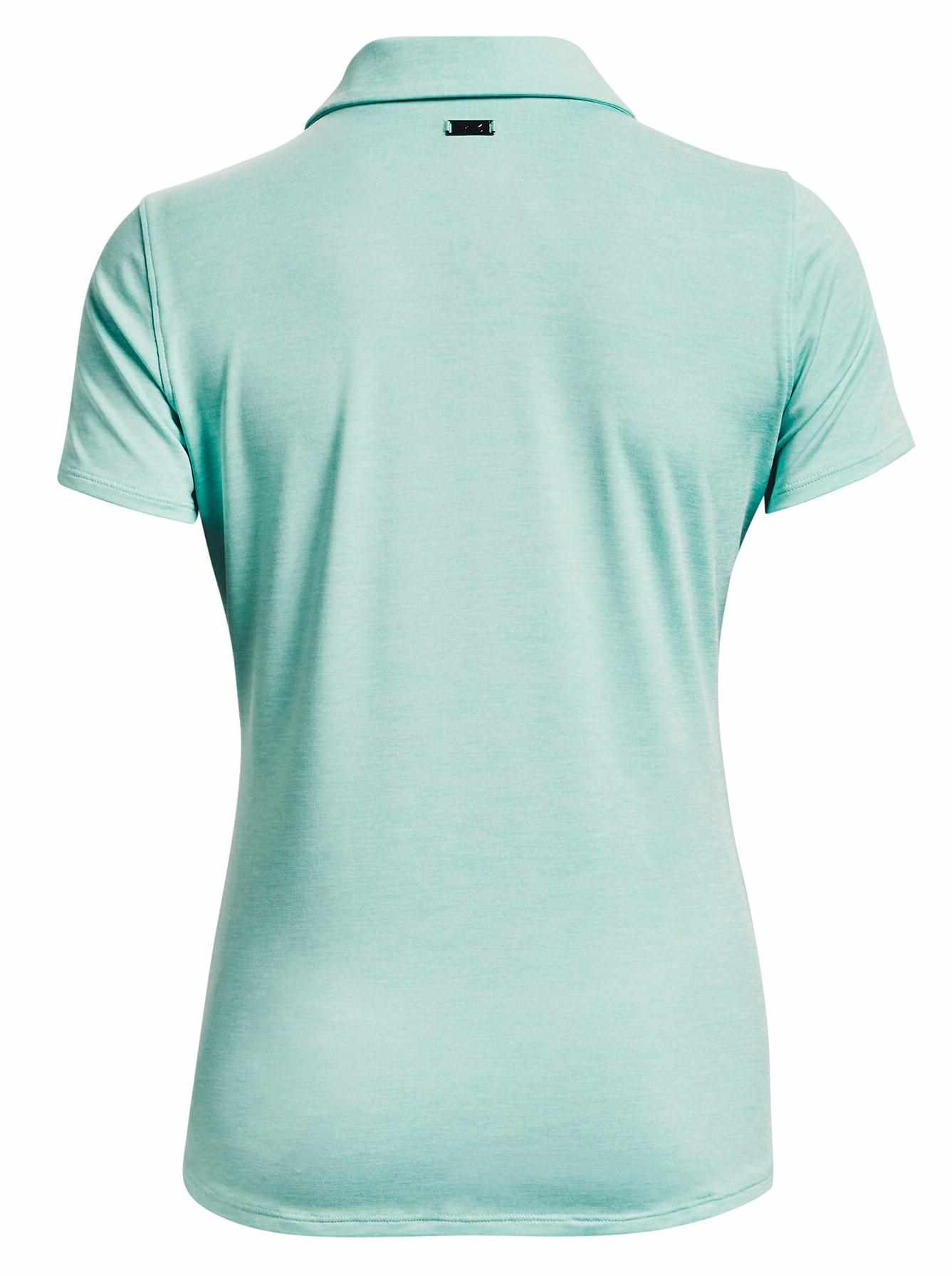 Under Armour Zinger Playoff Damen Poloshirt, neo turquoise
