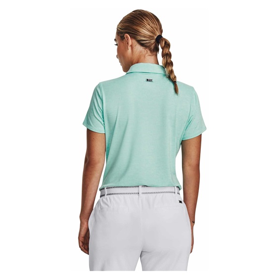 Under Armour Zinger Playoff Damen Poloshirt, neo turquoise