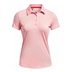 Under Armour Zinger Playoff Damen Poloshirt, rosa