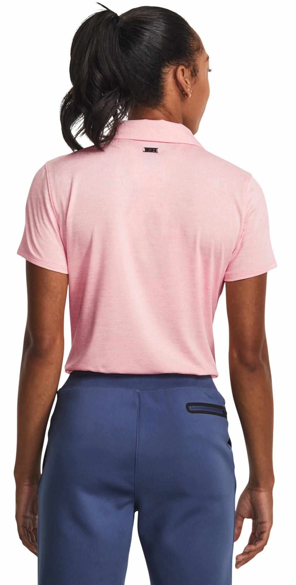 Under Armour Zinger Playoff Damen Poloshirt, rosa
