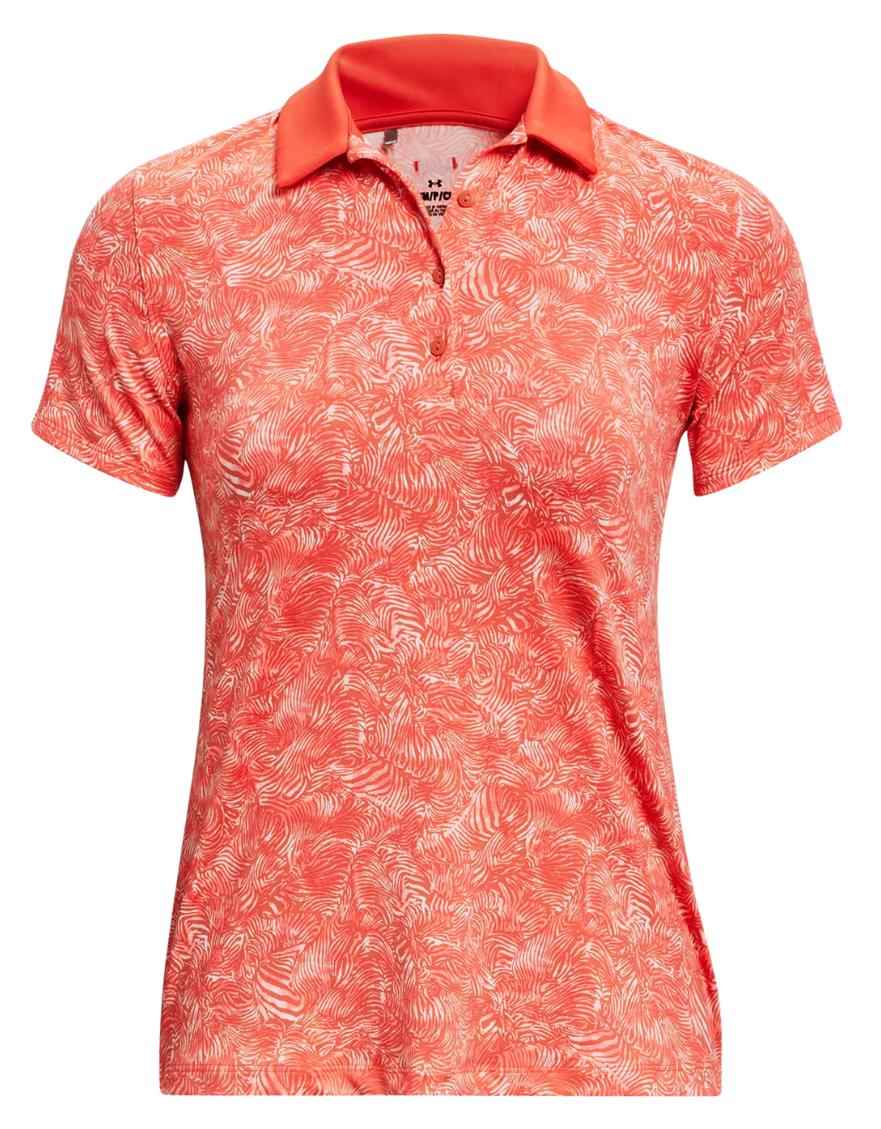 Under Armour Playoff Damen Poloshirt, rot