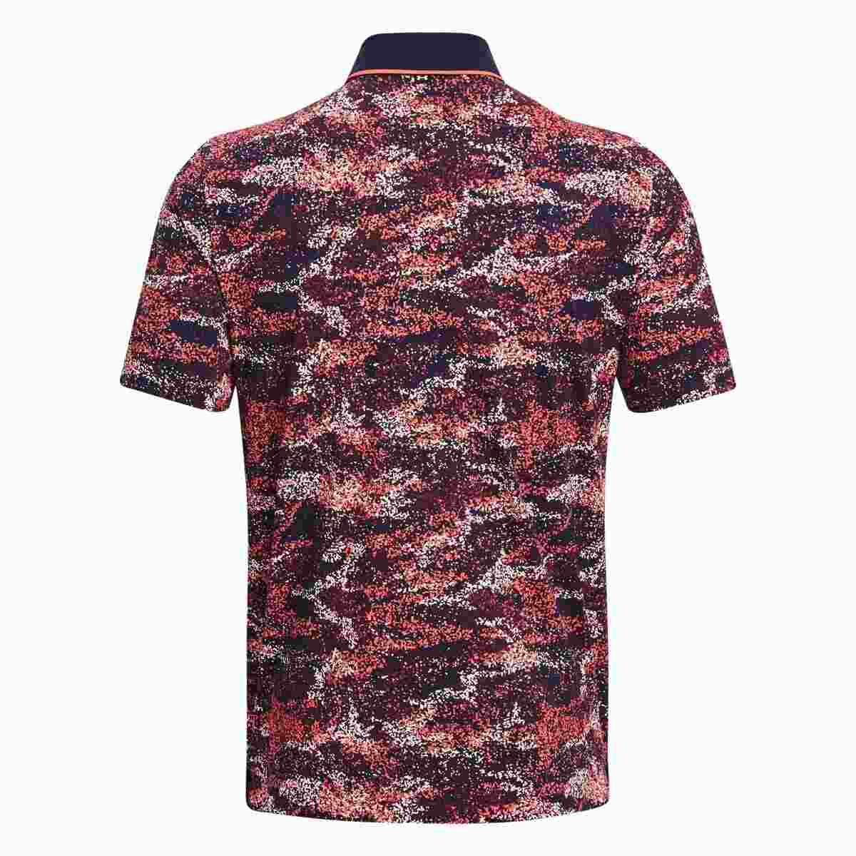 Under Armour Iso-Chill Edge Herren Poloshirt, dunkelblau/rot