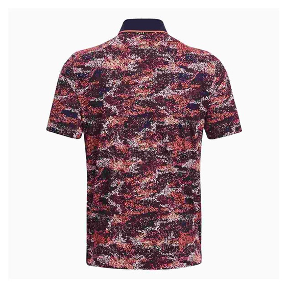 Under Armour Iso-Chill Edge Herren Poloshirt, dunkelblau/rot