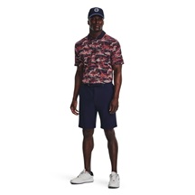 Under Armour Iso-Chill Edge Herren Poloshirt, dunkelblau/rot