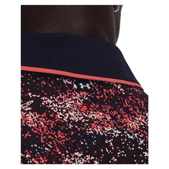 Under Armour Iso-Chill Edge Herren Poloshirt, dunkelblau/rot