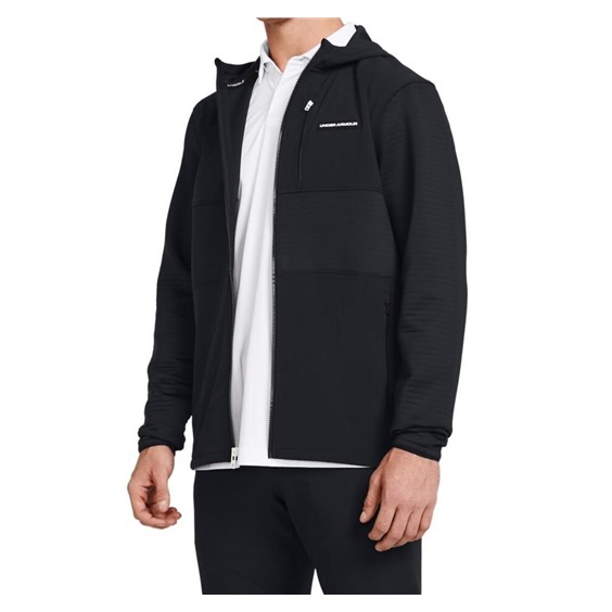 Under Armour Storm Daytona Herren Poloshirt, schwarz
