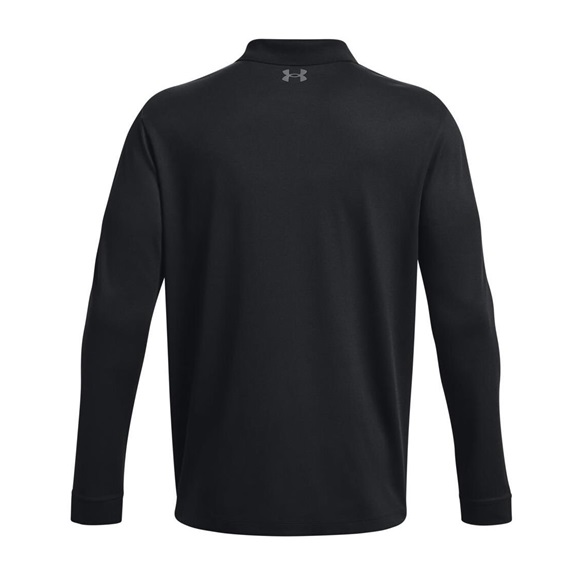 Under Armour Performance 3.0 Herren Langarm-Poloshirt, schwarz