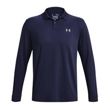 Under Armour Matchplay Herren Langarm-Poloshirt, dunkelblau