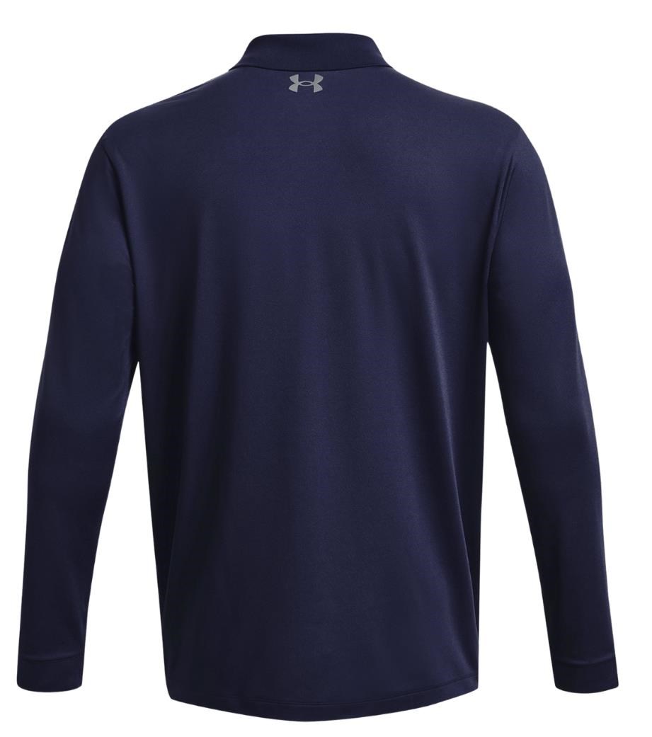 Under Armour Matchplay Herren Langarm-Poloshirt, dunkelblau