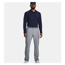 Under Armour Matchplay Herren Langarm-Poloshirt, dunkelblau