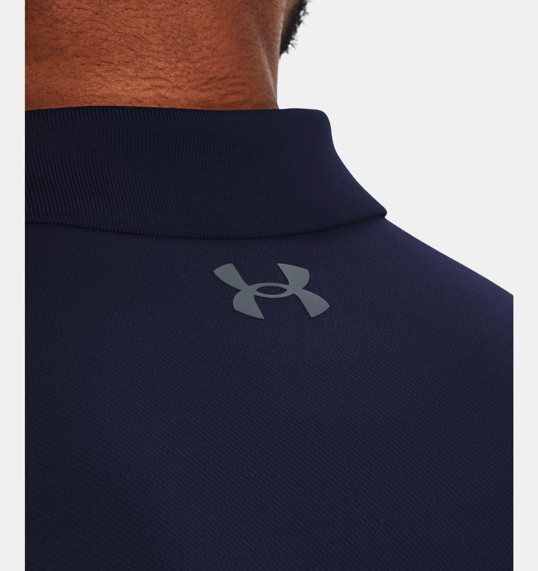 Under Armour Matchplay Herren Langarm-Poloshirt, dunkelblau