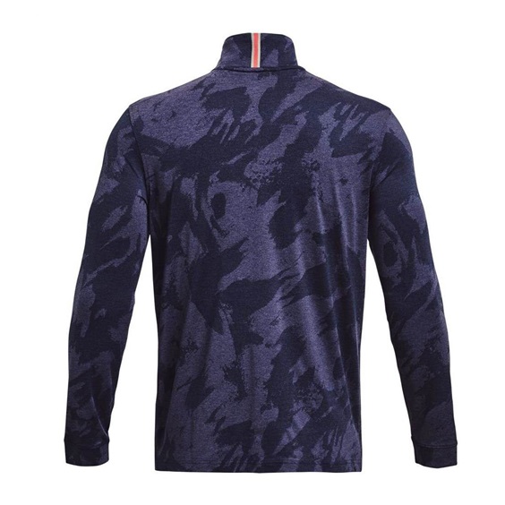 Under Armour Payoff Jacquard 1/4 Zip Herren Sweatshirt, dunkelblau