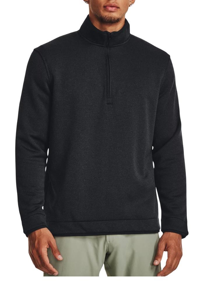 Under Armour Storm SweaterFleece QZ Herren Sweatshirt, schwarz