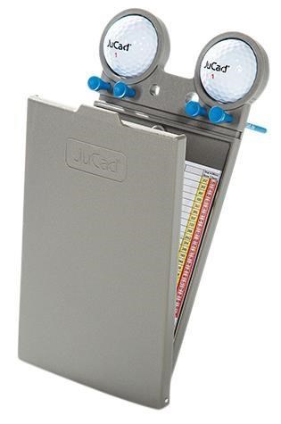 JuCad Scorekartenhalter, titanium/grün Abdeckungs