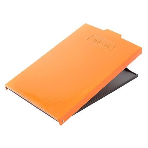JuCad Scorekartenhalter, titanium/orange Abdeckungs