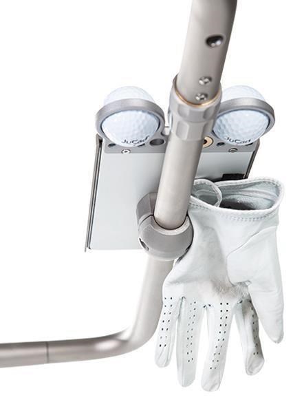 JuCad Scorekartenhalter, titanium/rosa Abdeckungs