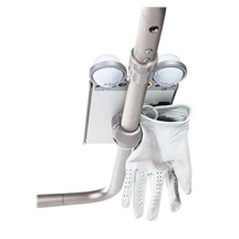 JuCad Scorekartenhalter, titanium/rosa Abdeckungs