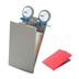 JuCad Scorekartenhalter, titanium/rot Abdeckungs