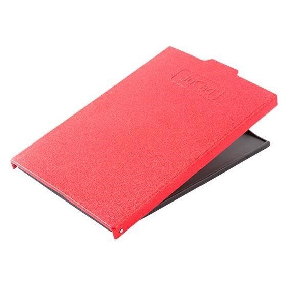JuCad Scorekartenhalter, titanium/rot Abdeckungs