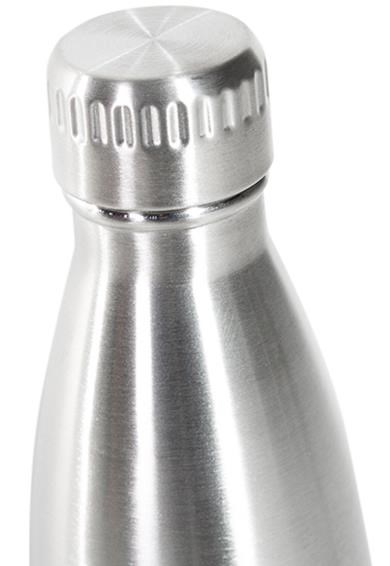 JuCad Stainless Steel Isolierflasche, Edelstahl