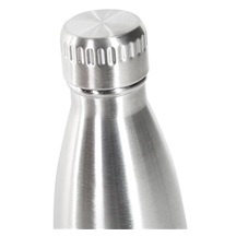 JuCad Stainless Steel Isolierflasche, Edelstahl