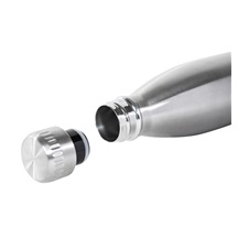 JuCad Stainless Steel Isolierflasche, Edelstahl