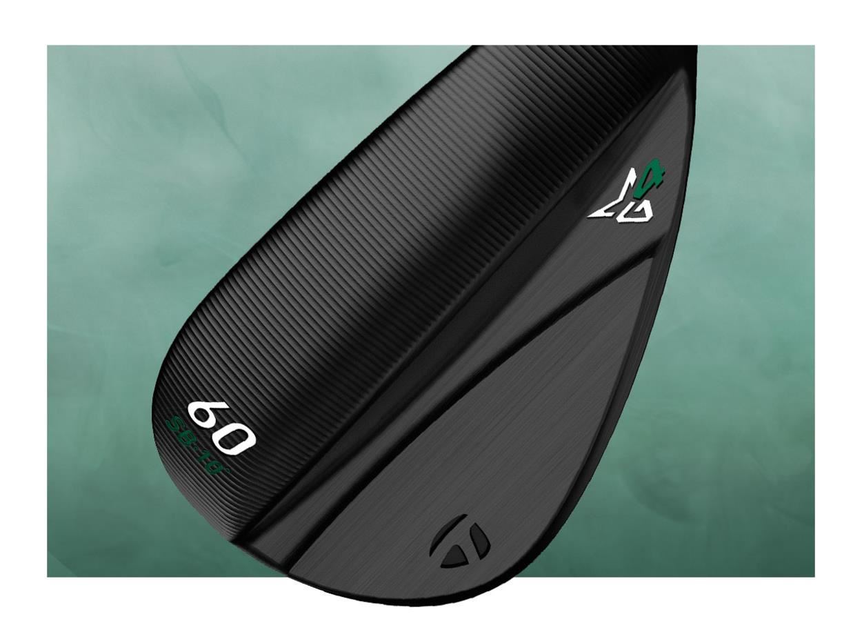 TaylorMade Milled Grind 4 Black Wedge